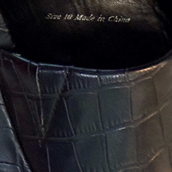 Women’s DOLCE VITA Marsha black platform chunky heeled sandals- Size 10 - Picture 6 of 7